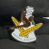 Brooks Alberta Pheasent Logo  Lapel Pin