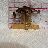 Redwood Empire Ice Arena Logo Snoopy Hockey  Lapel Pin