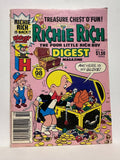 # 1 Richie Rich Treasure Chest O'Fun Harvey © 1986 Comic Digest Book Paperback