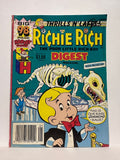 # 4 Richie Rich Thrills N Laffs Harvey © 1987 Comic Digest Book Paperback