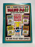 # 4 Richie Rich Thrills N Laffs Harvey © 1987 Comic Digest Book Paperback