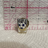 Medicine Hat Soccer Association Logo  Lapel Pin