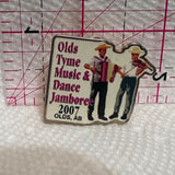 Old Tyme Music & Dance Jamboree 2007 Olds AB  Lapel Pin