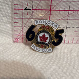 Ponoka 65 Plus Club Royal Canadian Legion  Lapel Pin