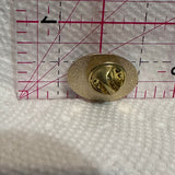 Sylvan Lake Alberta Mermaid Sail Boat  Lapel Pin