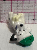 101 Dalmations Holiday Puppy Green Santa Hat Bone Disney Mcdonalds TV Movie Toy