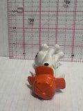 101 Dalmation Dog Puppy Orange Hunting Hat Cap Disney Mcdonalds TV Movie Toy