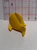 Floating Yellow Fish Squeeze Animal Toy