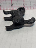 Black Dog Missing Leg Animal Toy