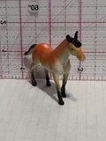 Orange Horse Mule Animal Toy