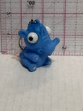 Blue Monster Keychain Animal Toy
