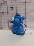 Blue Monster Keychain Animal Toy