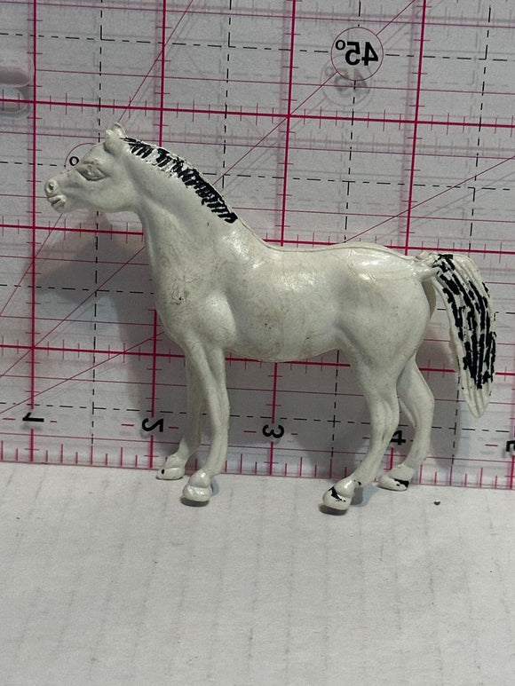 White Horse Animal Toy