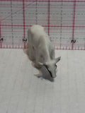 White Grazing Cow Cattle Animal Toy