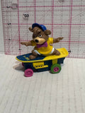 Boo Boo Bear on a Skateboard Yogi ©1991 Hanna Barbera Mcdonalds TV Movie Toy