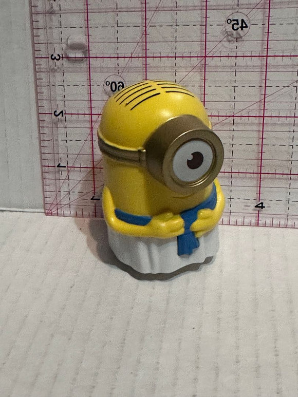 Stuart in a robe Minions Mcdonalds ©2015 TV Movie Toy