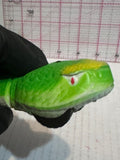 Green Coiling Snake Wheels Animal Toy