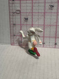 Vintage Rhymekins Tortoise & Hare ©1988 Action Figure Toy