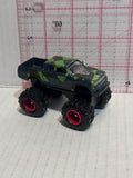 Green Black Checkered Monster Truck Auto Toy