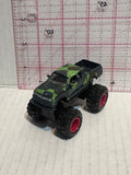 Green Black Checkered Monster Truck Auto Toy