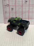Green Black Checkered Monster Truck Auto Toy