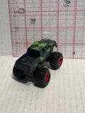 Green Black Checkered Monster Truck Auto Toy