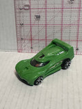 Green Spin King ©2017 Mcdonalds Hot Wheels Auto Toy