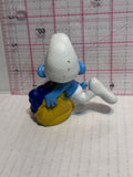 Greedy Smurf Grapes Mcdonalds Peyo ©2011 TV Movie Toy
