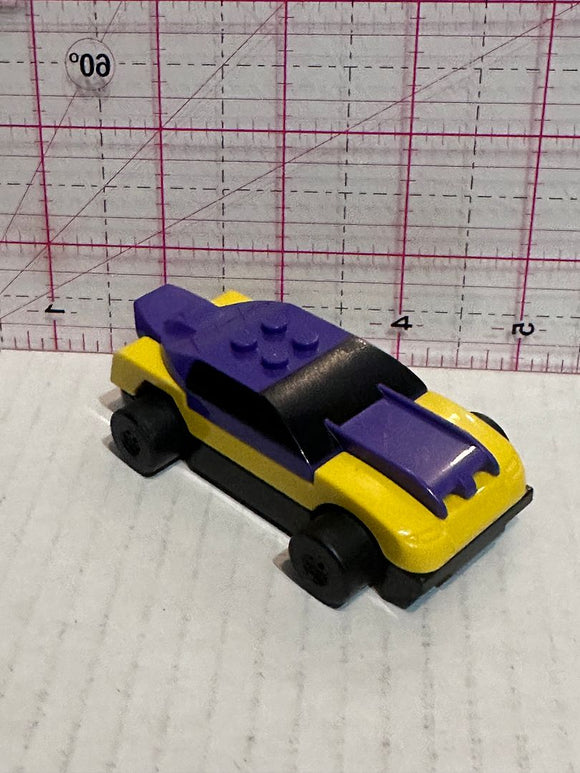 Purple Lego Race Car ©2009 Mcdonalds  Auto Toy