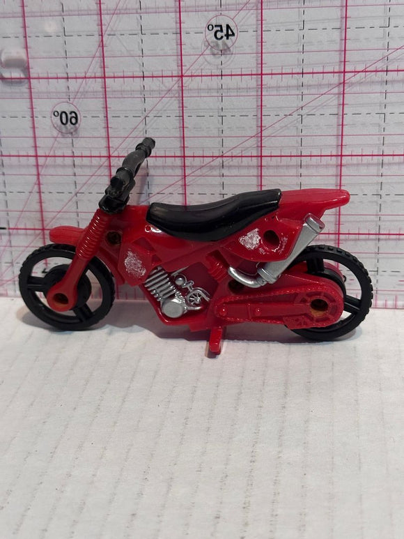 Red Motorcycle Auto Toy