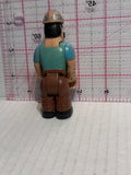 Construction Worker Husky Helper Fisher Price ©1977 Action Figure Toy