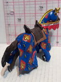 Papo Blue Horse Fleur De Lys ©2008 Action Figure Toy