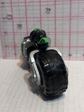 Green Cycle Crusher Hot Wheels Auto Toy