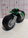 Green Cycle Crusher Hot Wheels Auto Toy