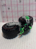 Green Cycle Crusher Hot Wheels Auto Toy