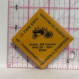 J.I. Case Expo 46th Threshermen's Reunion & Stampede 2000 Manitoba AG Museum  Button Pinback