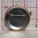 In This Together Rainbow Peace Dove  Button Pinback