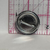 Raccoon Holding Umbrella in the Rain Cartoon  Button Pinback