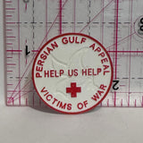 Persian Gulf Appeal Red Cross Victims of War  Button Pinback