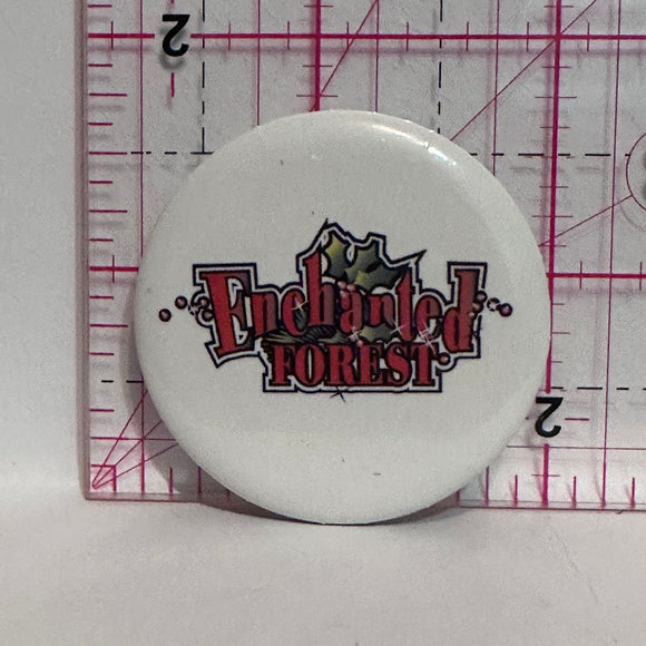 Enchanted Forest  Button Pinback