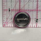 Owl Cartoon Hearts  Button Pinback