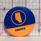 Cripps Political  Button Pinback
