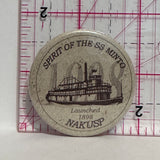Spirit of the SS Minto Launched 1898 Nakusp River Paddle Boat  Button Pinback