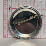 I Saw Santa at the Bay Santa Claus  Button Pinback