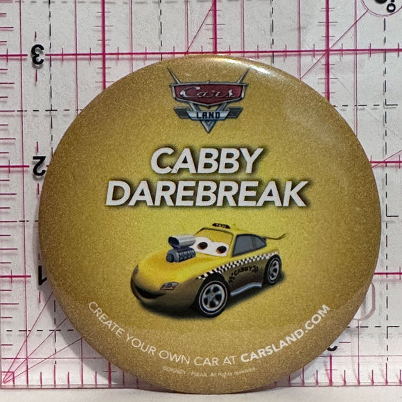 Cabby Darebreak Create your own car at Carsland  Button Pinback
