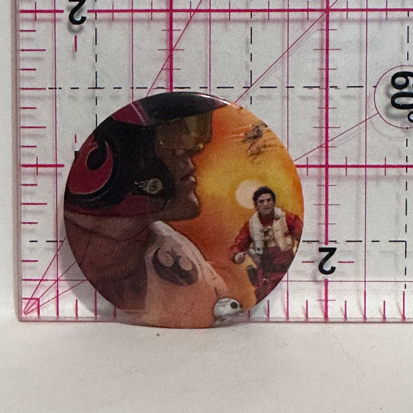 Star Wars Action Scene  Button Pinback