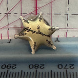 Calgary Stampede Sheriff Star  Lapel Pin