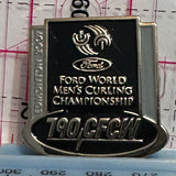 Edmonton 2007 Ford World Men's Curling Championship 790 CFCW  Lapel Pin