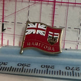 Manitoba Province Flag  Lapel Pin
