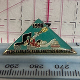 Olds Farmers Farmerettes Bonspiel 1998 Curling  Lapel Pin
